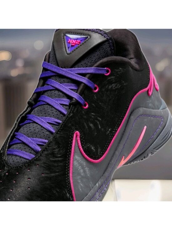 Nike Lebron 22 Blacklight Grey Basketball Shoes FZ1094-001 - Men\'s Size 12 main image 8